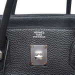 Product image 2 of 14: Birkin 40 Black Togo Palladium Plated O Square Stamp