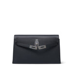 Product image 4 of 19: Kelly Elan Black Epsom Palladium Plated K Stamp