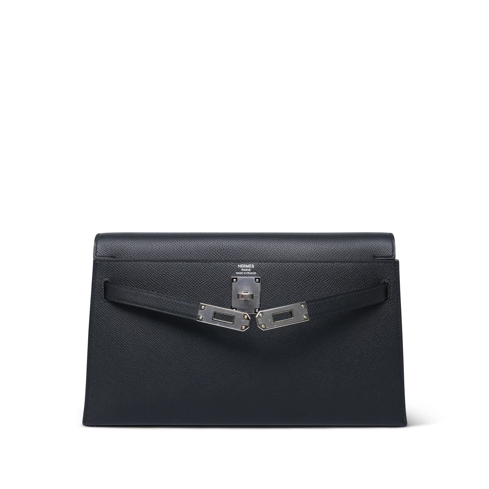 Product image 4 of 19: Kelly Elan Black Epsom Palladium Plated K Stamp
