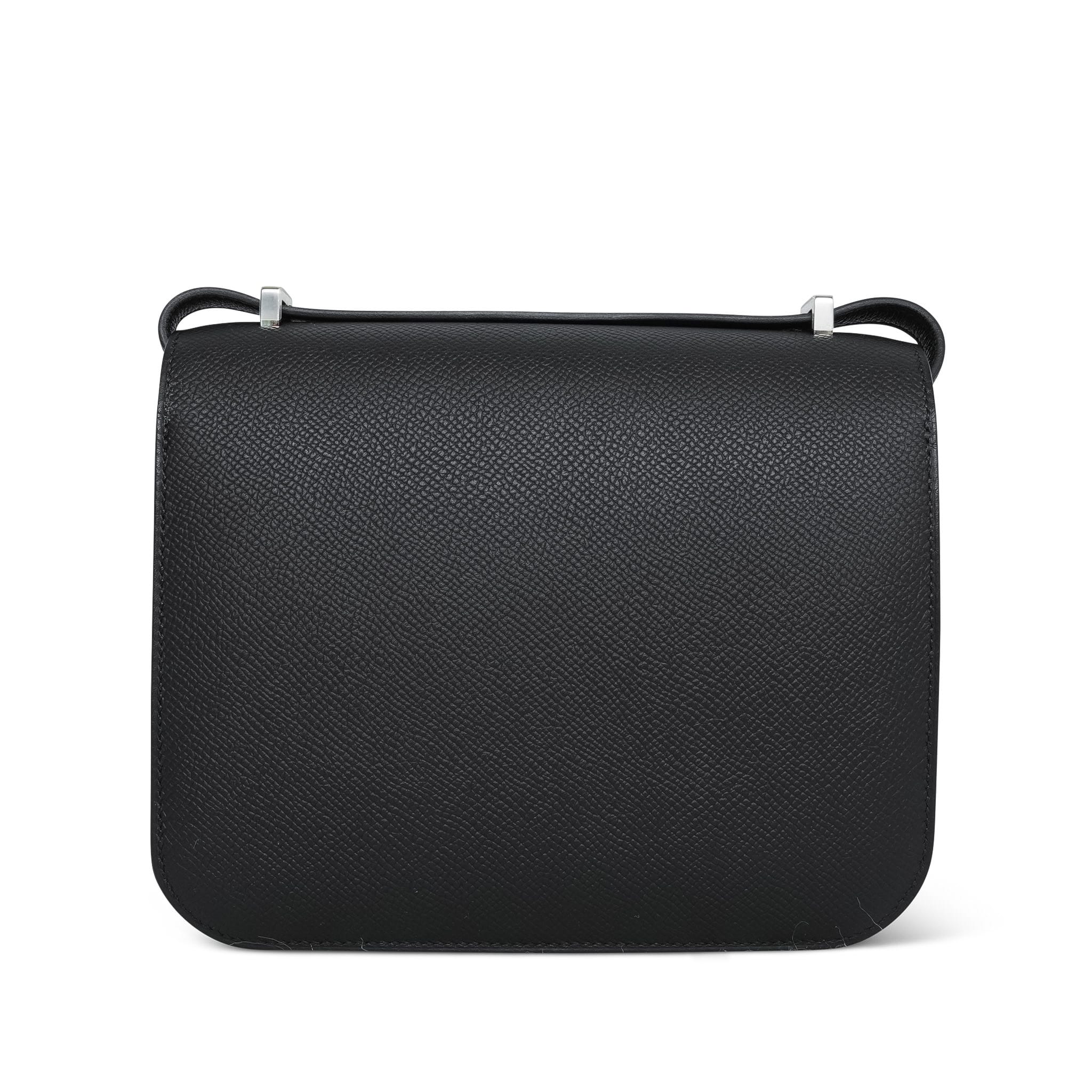 Product image 5 of 13: Constance 18 Black Epsom Palladium Plated K Stamp