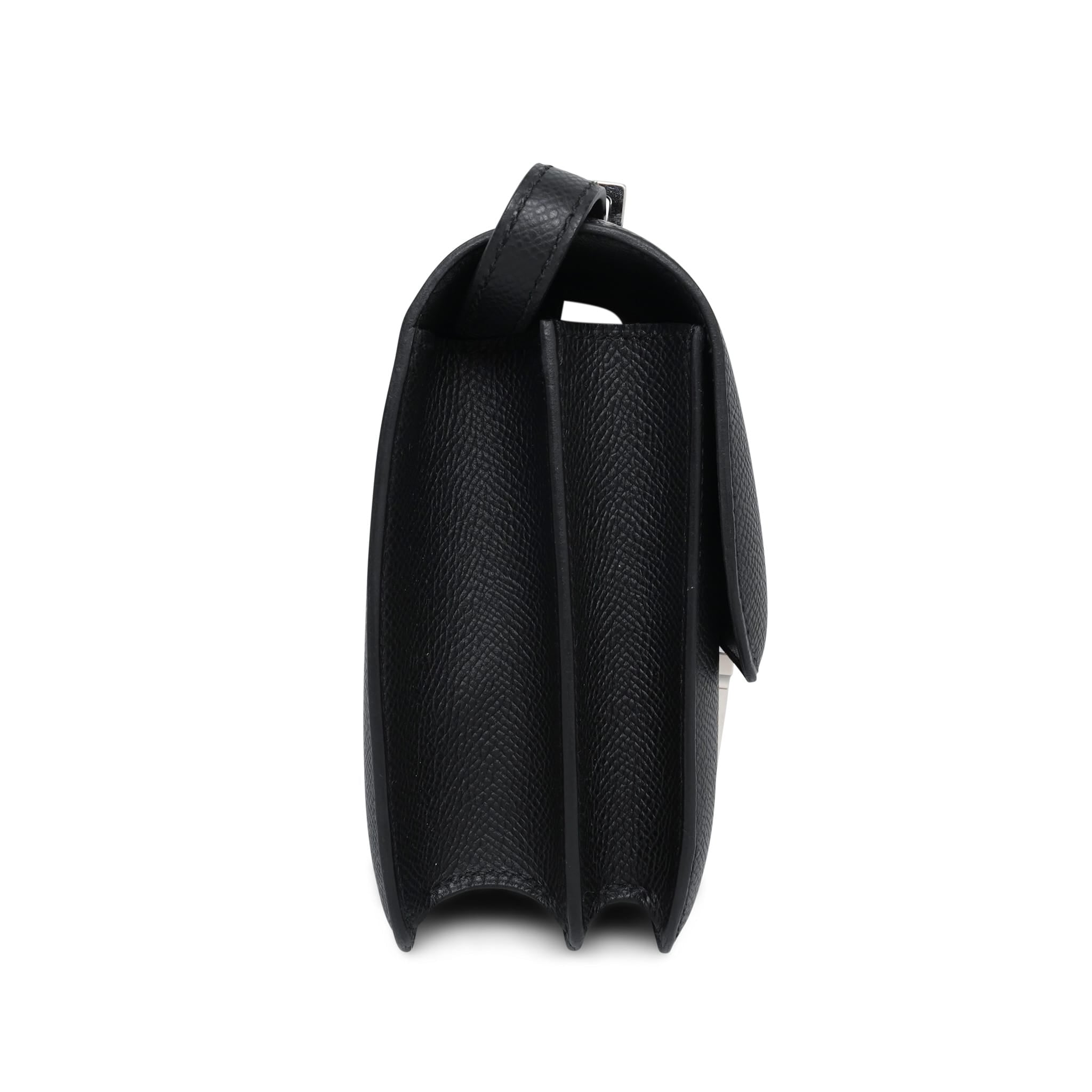 Product image 4 of 13: Constance 18 Black Epsom Palladium Plated K Stamp
