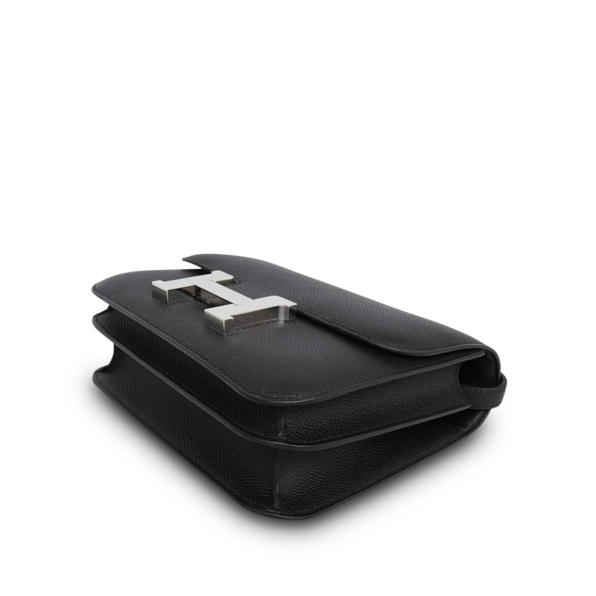 Product image 9 of 13: Constance 18 Black Epsom Palladium Plated K Stamp