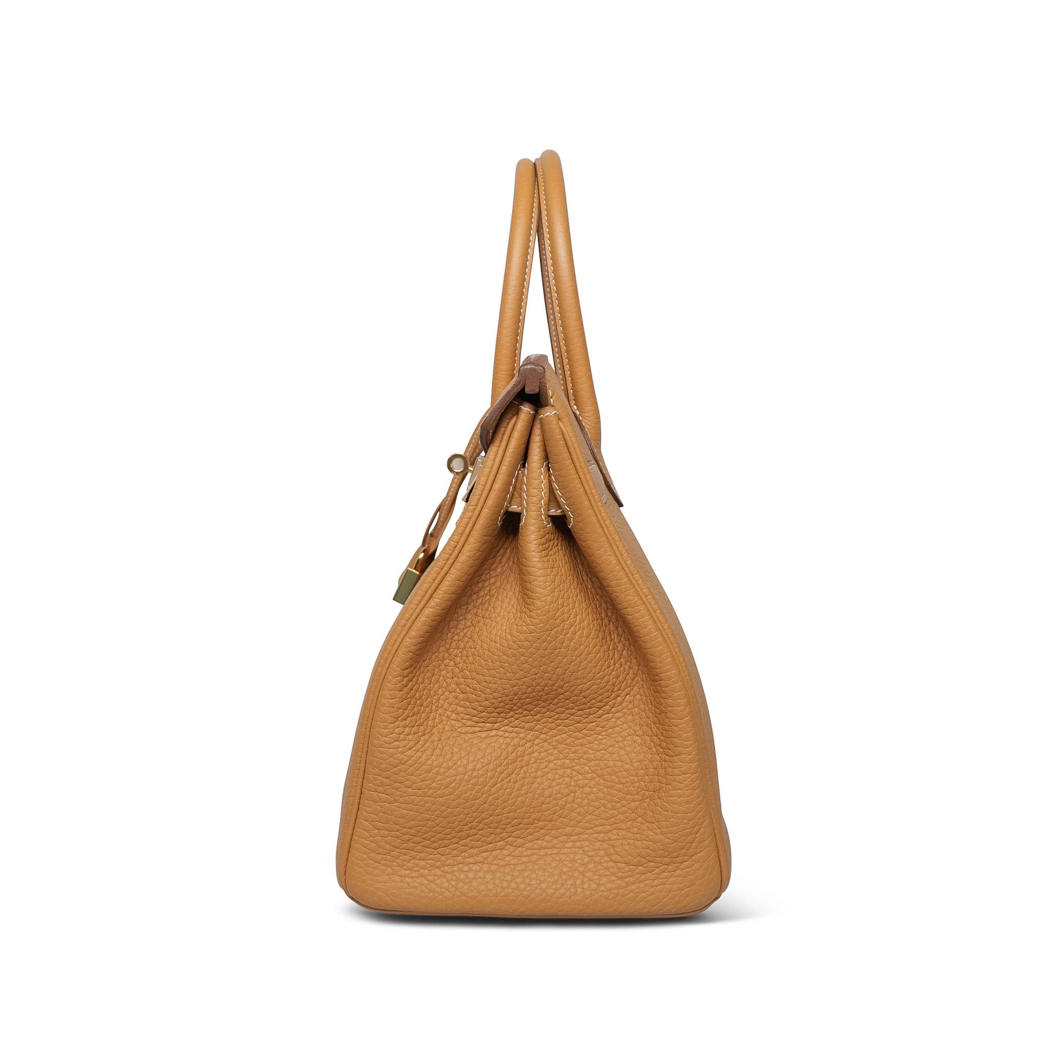 Product image 8 of 14: Birkin 30 Natural Sable Togo Gold Plated T Stamp