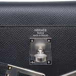 Product image 3 of 19: Kelly Elan Black Epsom Palladium Plated K Stamp