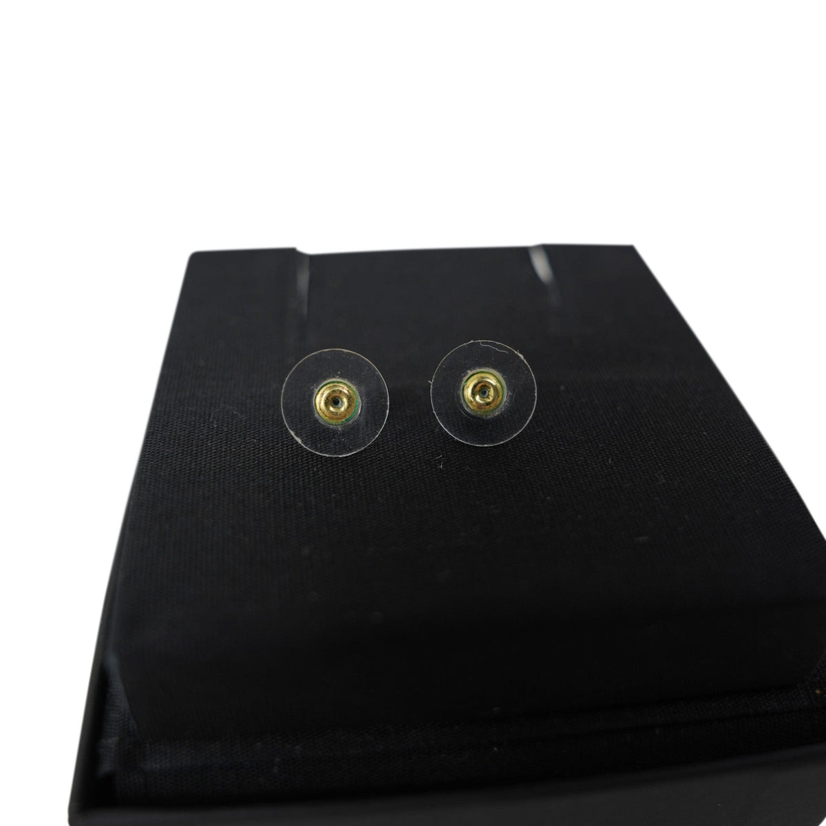 24S Gold CC Pearl Drop Earrings