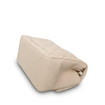 Product image 14 of 17: Light Beige Lambskin Quilted Mini Square Flap LGHW