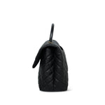 Product image 5 of 14: 17S Black Caviar Quilted Coco Handle Large AGHW