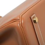 Product image 18 of 26: Birkin 35 Natural Veau Chamonix Gold Plated Y Circle Stamp