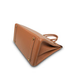 Product image 10 of 26: Birkin 35 Natural Veau Chamonix Gold Plated Y Circle Stamp