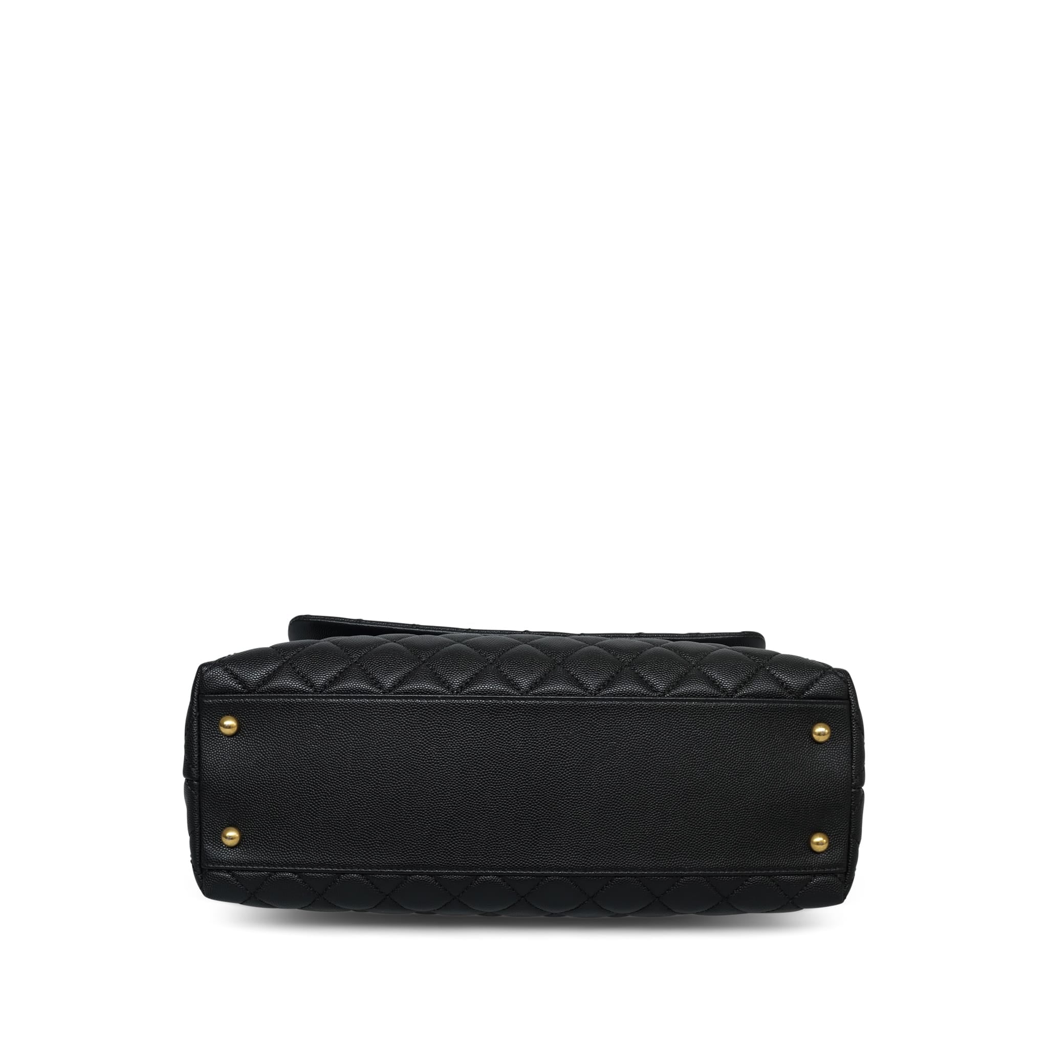 Product image 7 of 14: 17S Black Caviar Quilted Coco Handle Large AGHW