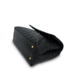 Product image 9 of 14: 17S Black Caviar Quilted Coco Handle Large AGHW