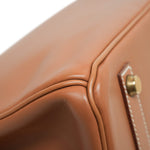 Product image 21 of 26: Birkin 35 Natural Veau Chamonix Gold Plated Y Circle Stamp