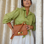 Product image 6 of 19: Constance 24 Gold Epsom Gold Plated U Stamp
