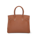 Product image 6 of 14: Birkin 30 Gold Veau Togo Palladium Plated C Stamp