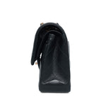 Product image 7 of 20: 21B Black Lambskin Quilted Classic Flap Small Rose Gold HW