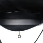 Product image 17 of 19: Kelly Elan Black Epsom Palladium Plated K Stamp
