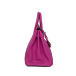 Product image 3 of 26: Birkin 25 Rose Pourpre Veau Togo Palladium Plated C Stamp