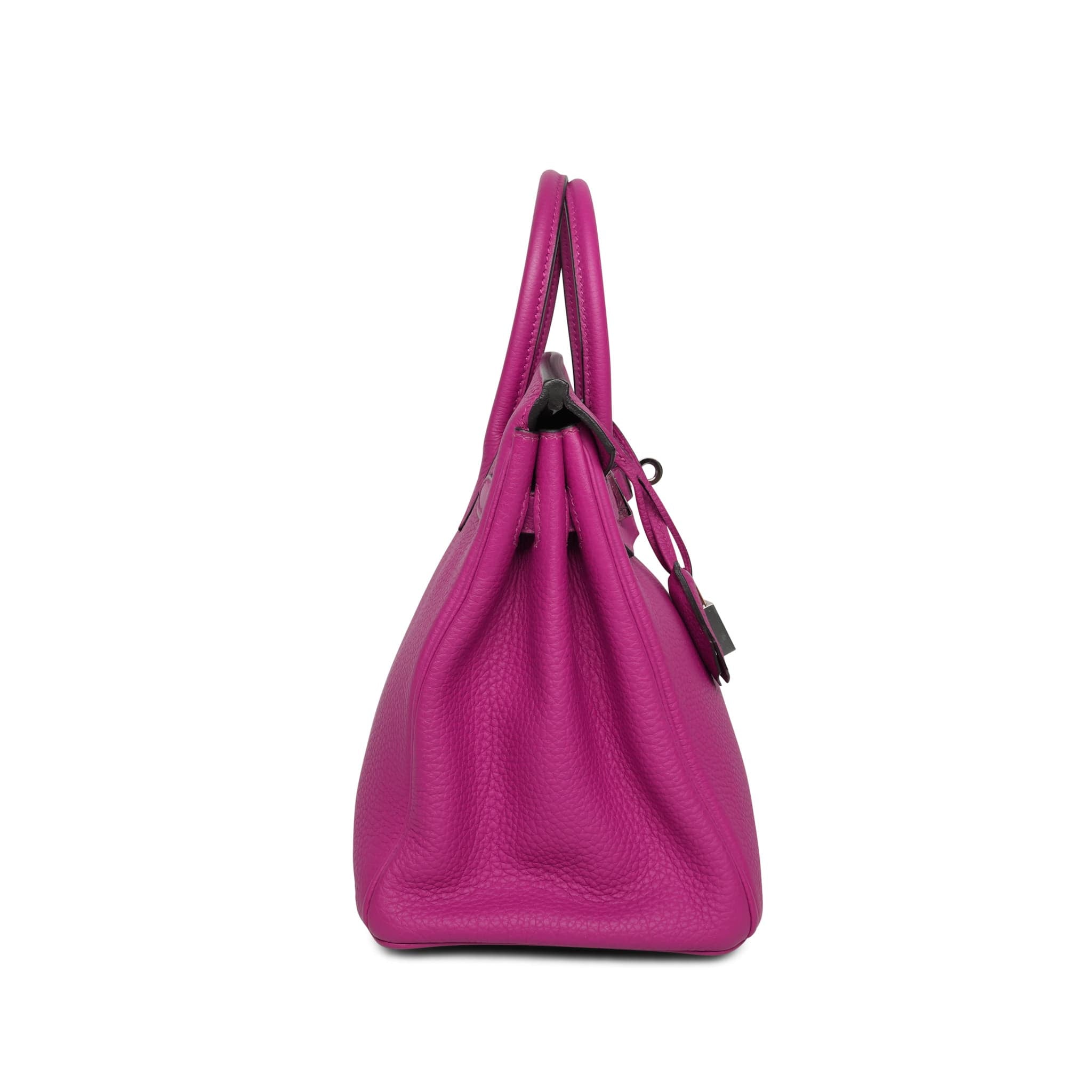 Product image 3 of 26: Birkin 25 Rose Pourpre Veau Togo Palladium Plated C Stamp