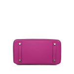 Product image 6 of 26: Birkin 25 Rose Pourpre Veau Togo Palladium Plated C Stamp