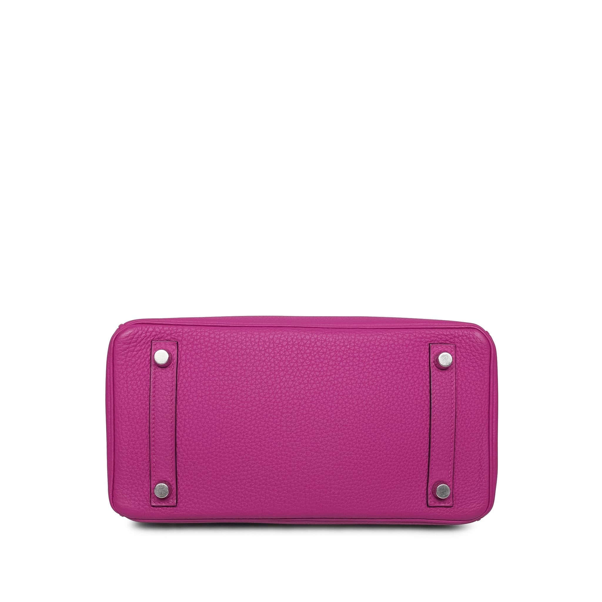 Product image 6 of 26: Birkin 25 Rose Pourpre Veau Togo Palladium Plated C Stamp