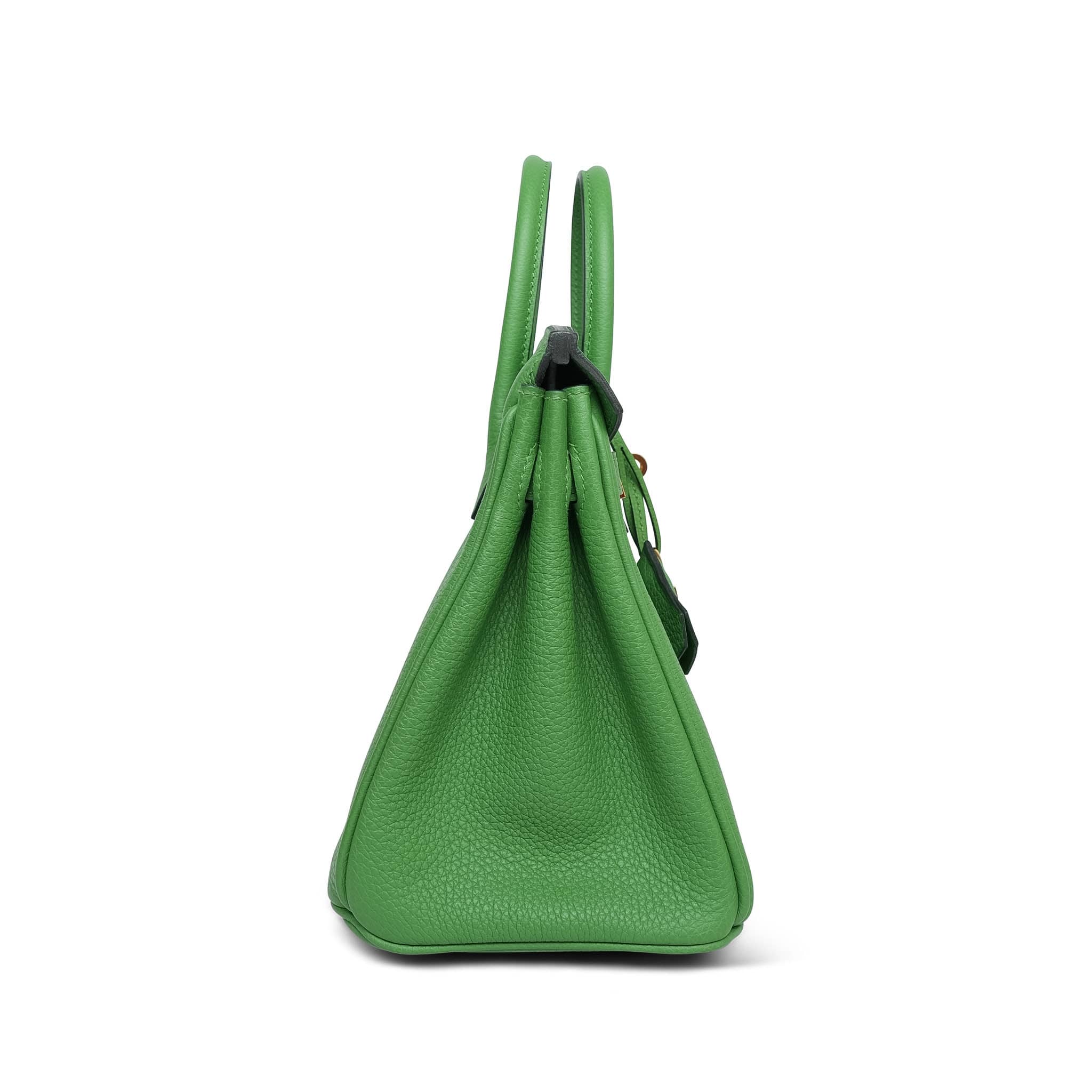 Product image 8 of 19: Birkin 25 Vert Yucca Togo Gold Plated W Stamp