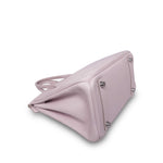 Product image 14 of 25: Birkin 25 Rose Dragee Swift Palladium Plated K Square Stamp