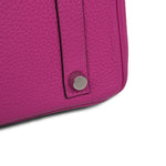 Product image 10 of 26: Birkin 25 Rose Pourpre Veau Togo Palladium Plated C Stamp
