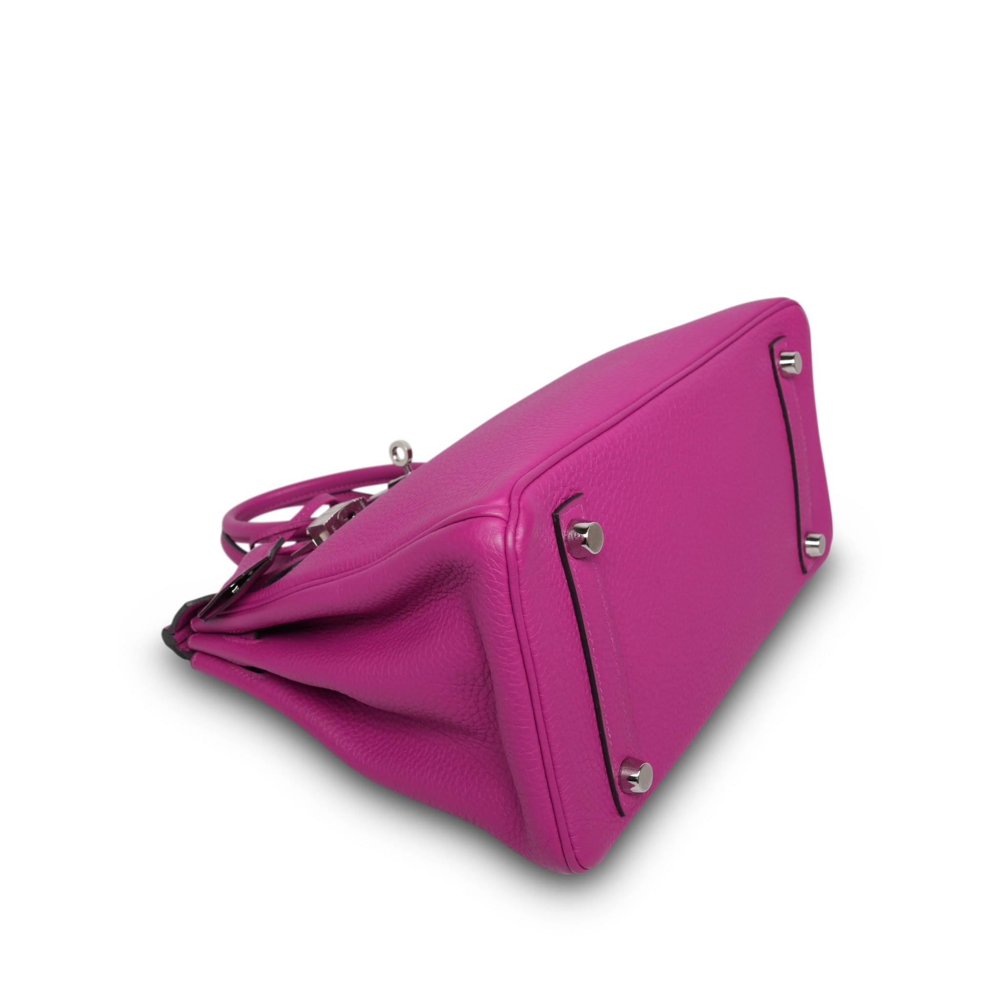 Product image 11 of 26: Birkin 25 Rose Pourpre Veau Togo Palladium Plated C Stamp
