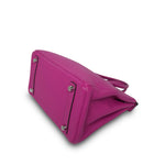 Product image 15 of 26: Birkin 25 Rose Pourpre Veau Togo Palladium Plated C Stamp