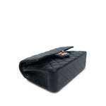 Product image 9 of 20: 21B Black Lambskin Quilted Classic Flap Small Rose Gold HW