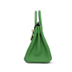 Product image 11 of 19: Birkin 25 Vert Yucca Togo Gold Plated W Stamp