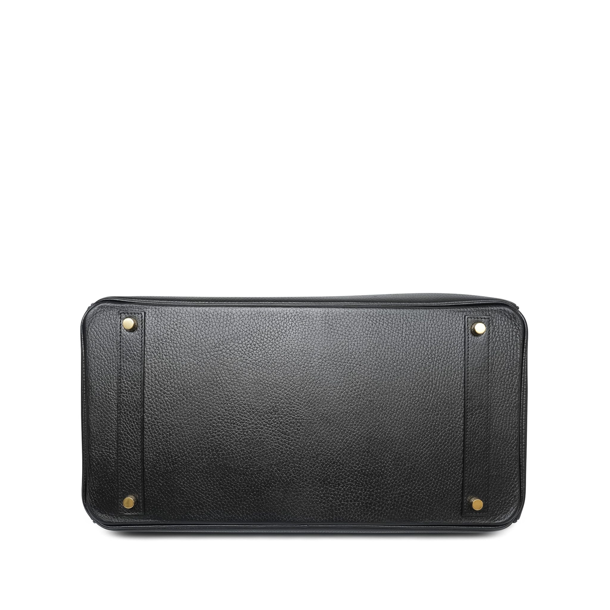 Product image 12 of 22: Birkin 40 Black Ardennes Gold Plated C Square Stamp