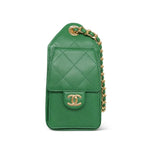 Product image 4 of 19: Green Caviar Quilted 25 Hobo Bag Mini Gold Hardware