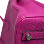 Product image 20 of 26: Birkin 25 Rose Pourpre Veau Togo Palladium Plated C Stamp