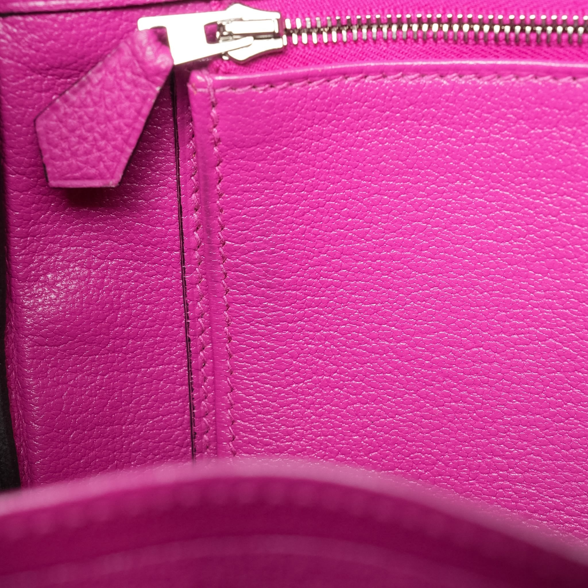 Product image 24 of 26: Birkin 25 Rose Pourpre Veau Togo Palladium Plated C Stamp