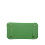 Product image 12 of 19: Birkin 25 Vert Yucca Togo Gold Plated W Stamp