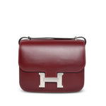 Product image 3 of 13: Constance 18 Rouge H Box Calfskin Palladium Plated K Stamp