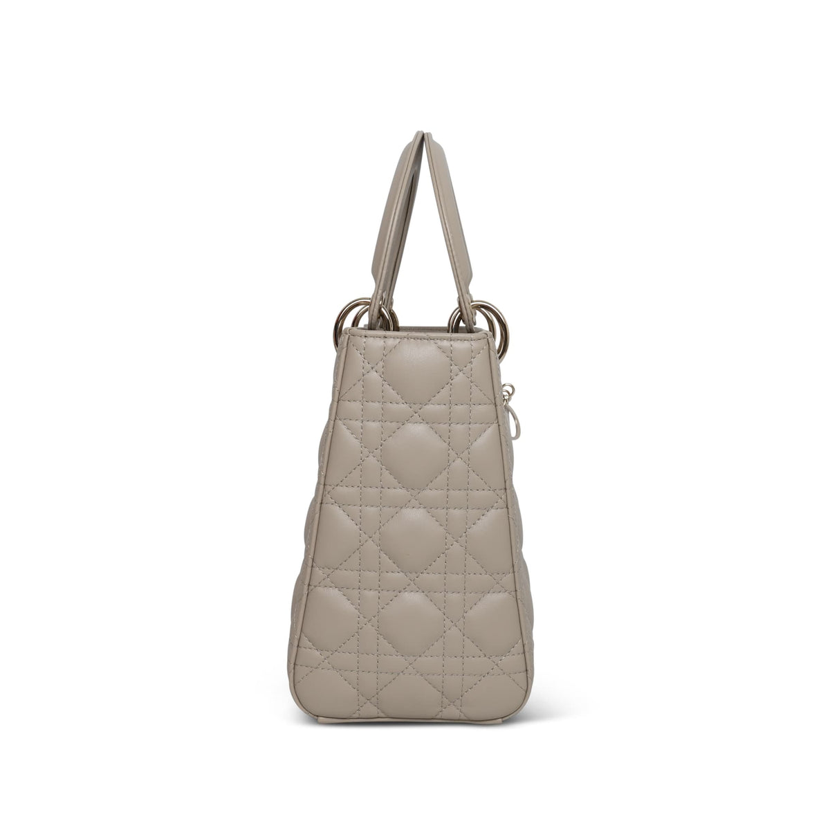 Dior Sable Cannage Lambskin Lady Dior Bag Medium
