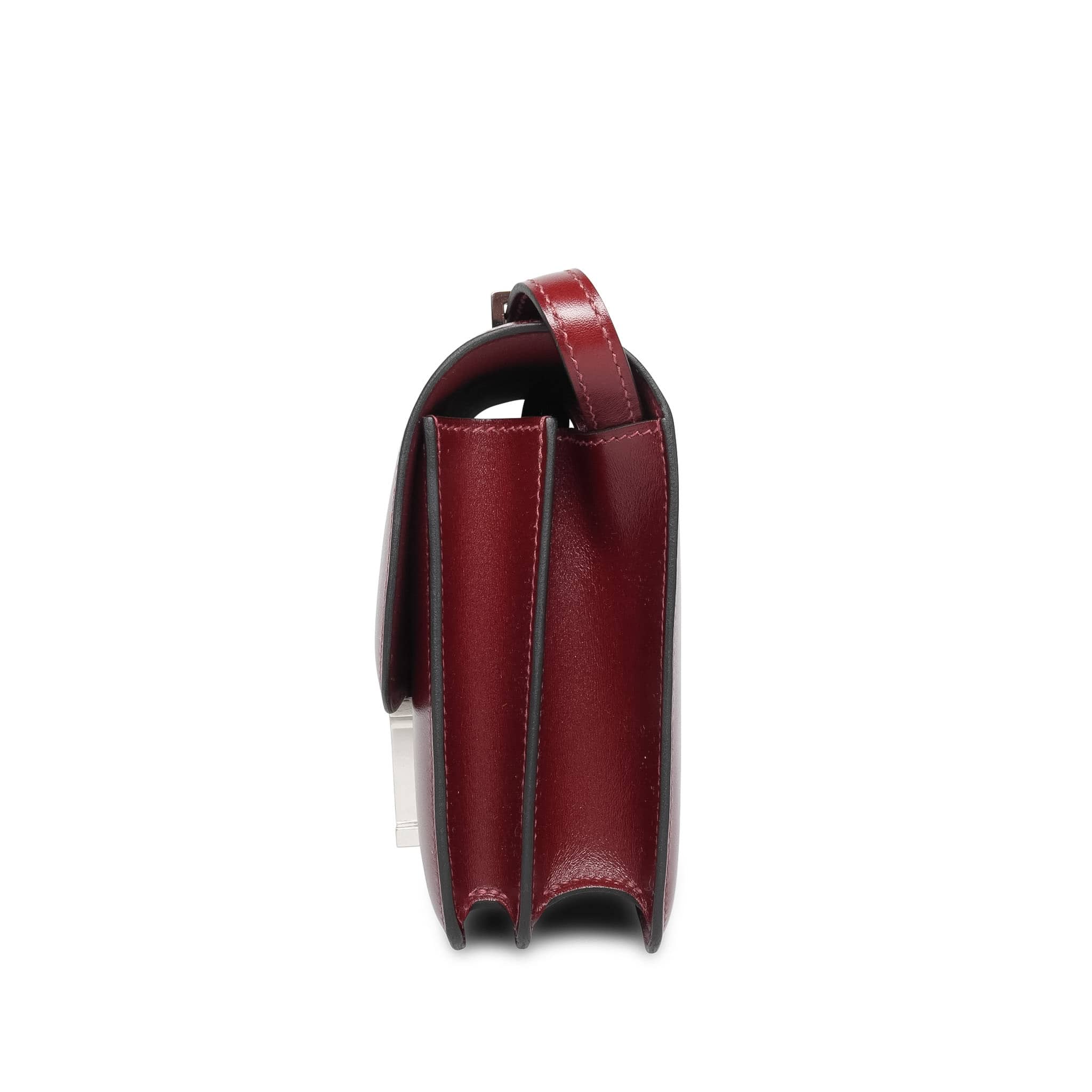 Product image 6 of 13: Constance 18 Rouge H Box Calfskin Palladium Plated K Stamp