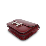 Product image 9 of 13: Constance 18 Rouge H Box Calfskin Palladium Plated K Stamp