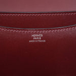 Product image 2 of 13: Constance 18 Rouge H Box Calfskin Palladium Plated K Stamp