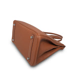 Product image 12 of 14: Birkin 30 Gold Veau Togo Palladium Plated C Stamp