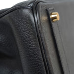 Product image 14 of 22: Birkin 40 Black Ardennes Gold Plated C Square Stamp