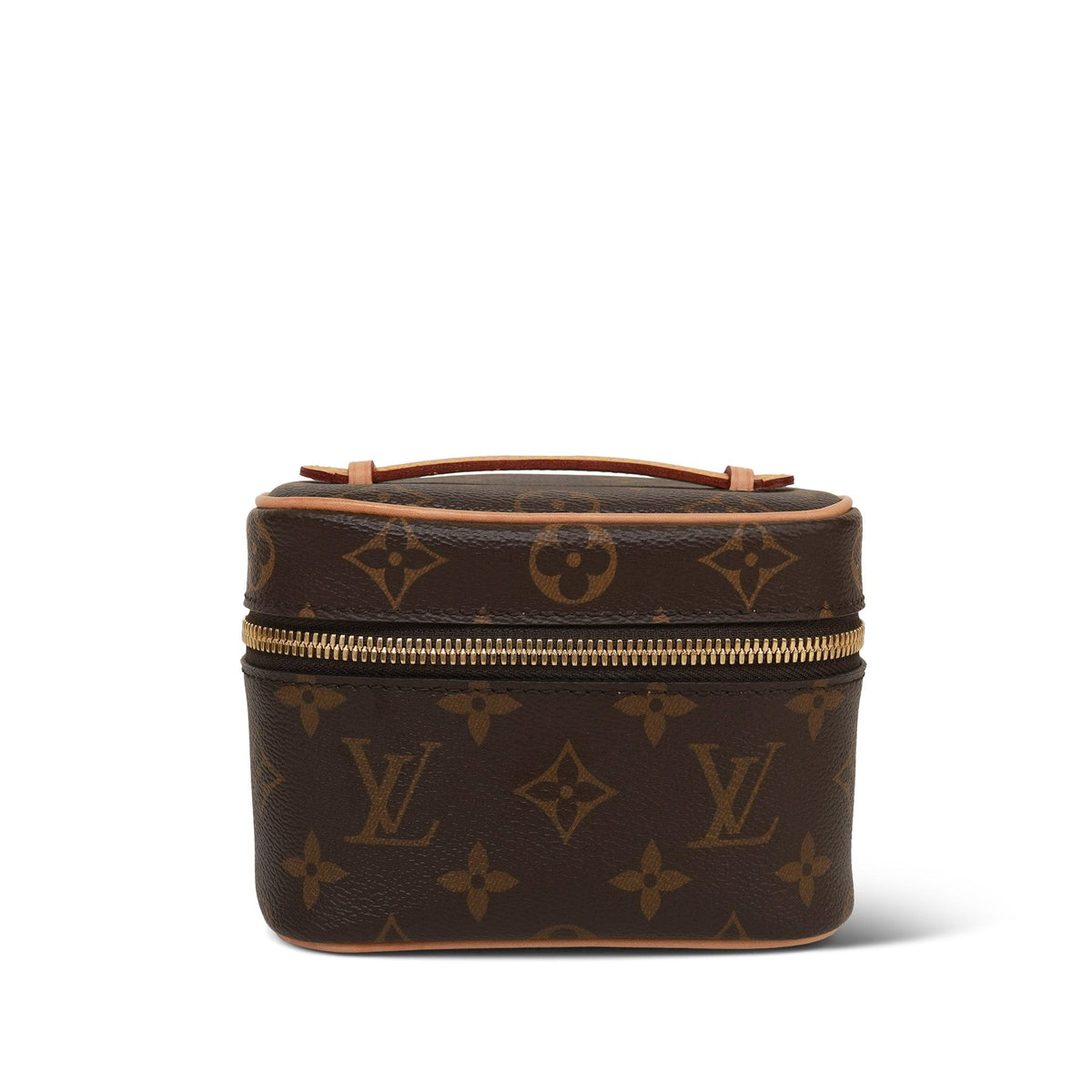 Louis Vuitton Brown Monogram Nice Nano Vanity Case