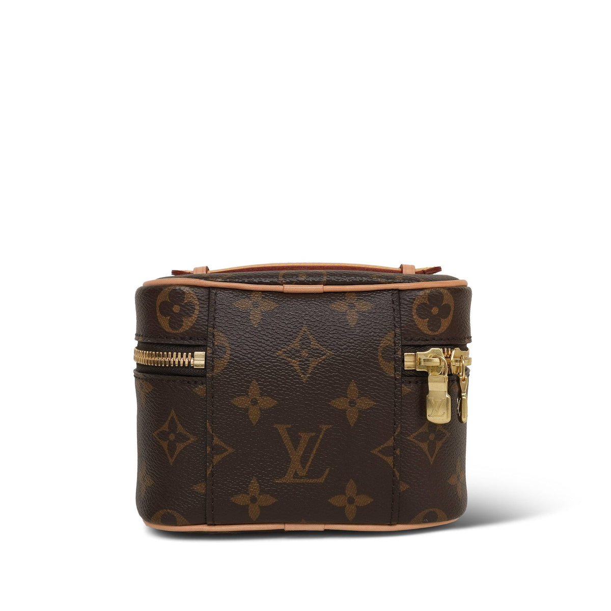 Louis Vuitton Brown Monogram Nice Nano Vanity Case