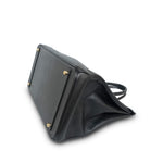 Product image 15 of 22: Birkin 40 Black Ardennes Gold Plated C Square Stamp