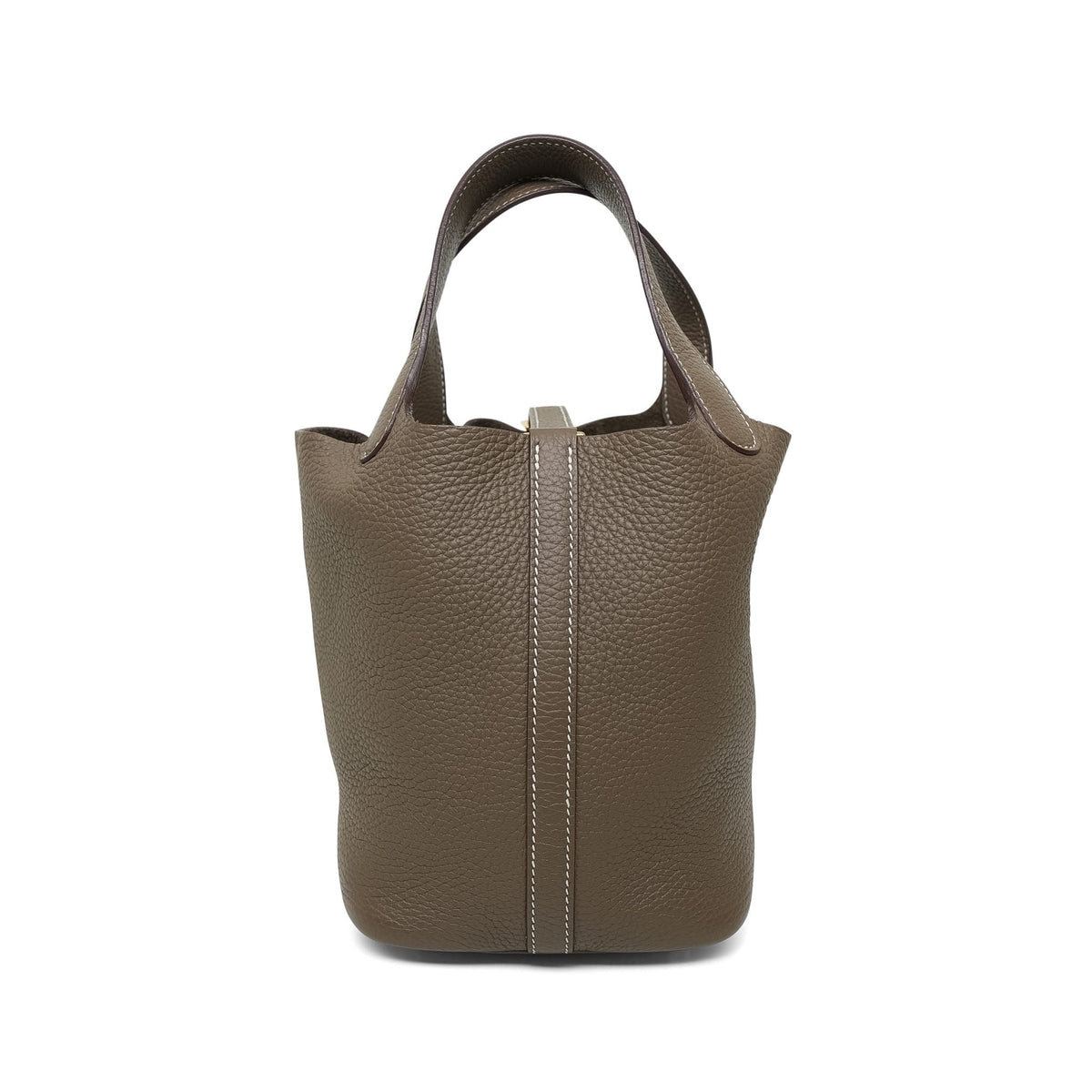 Picotin 18 Etoupe Clemence Gold Plated Z Stamp
