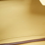 Product image 21 of 22: Birkin 25 Jaune Poussin Swift Palladium Plated T Stamp