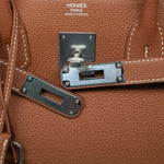 Product image 4 of 14: Birkin 30 Gold Veau Togo Palladium Plated C Stamp