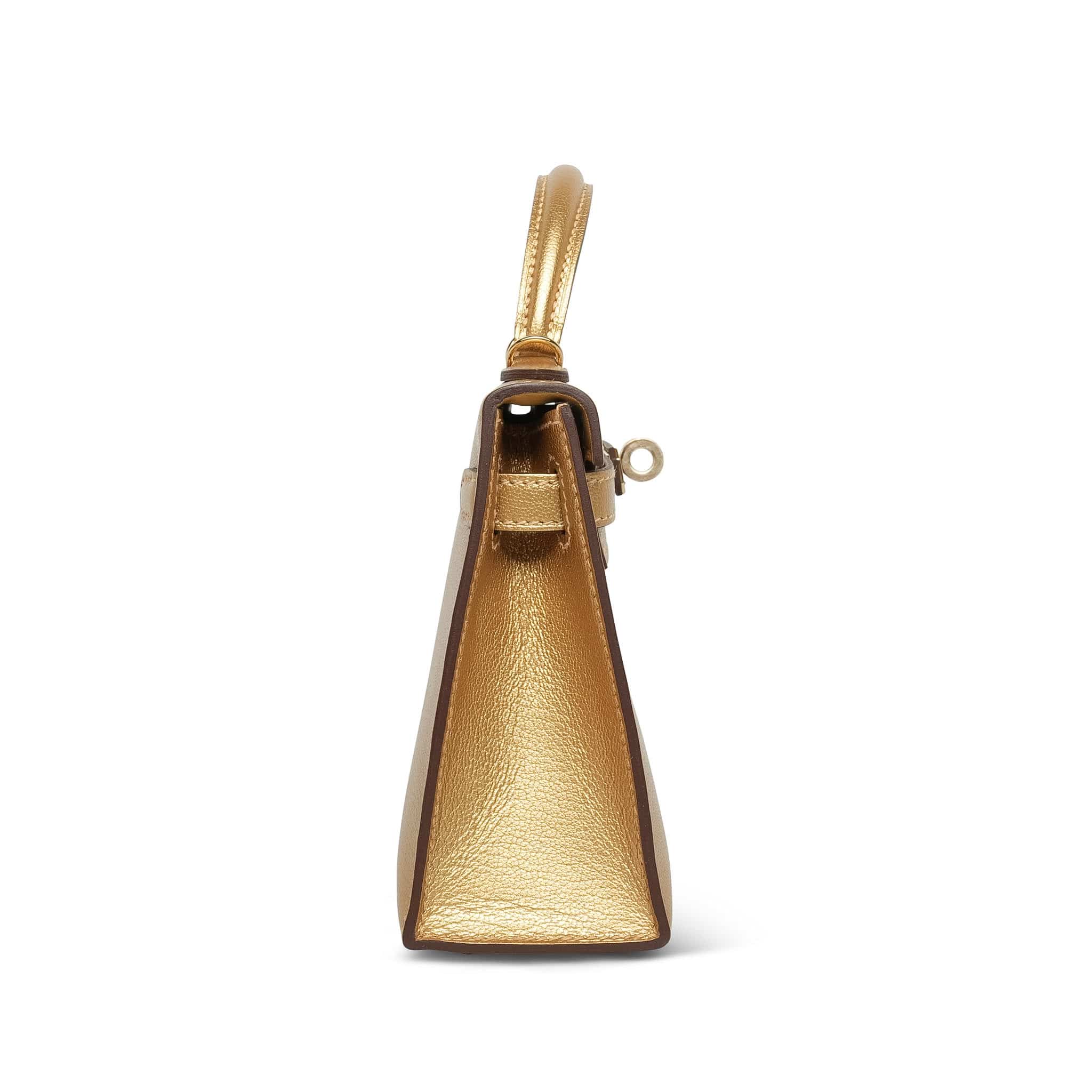 Product image 5 of 14: Kelly Sellier Mini Dore Chevre Chamkilight Permabrass Plated K Stamp